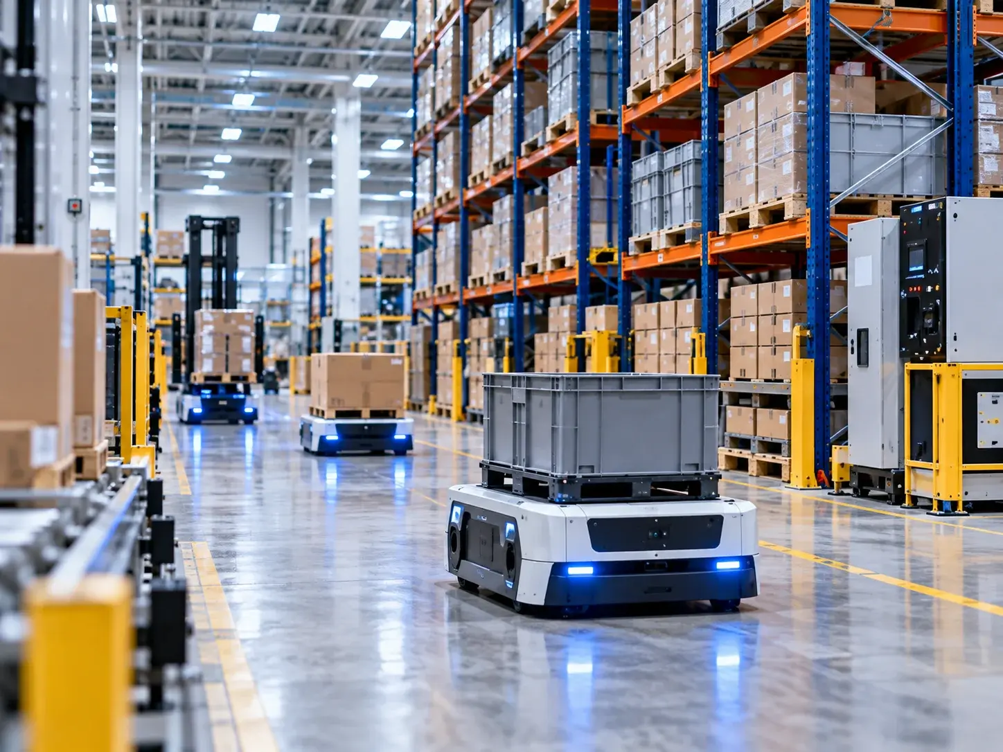 Logistics and warehousing automation application
